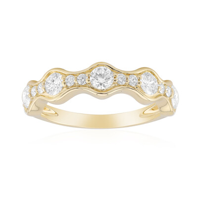 Anillo en oro con Diamante SI1 (G) (Annette)