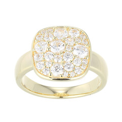 Anillo en plata con Zircón (Adela Silber)