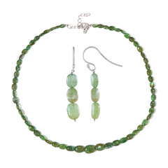 Set en plata con Esmeralda de Socoto