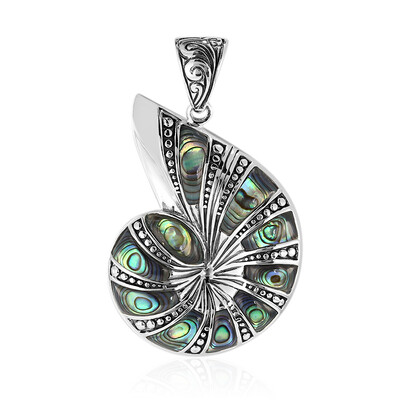 Colgante en plata con Concha de Abalone (Art of Nature)