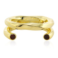 Anillo en plata con Granate de la India