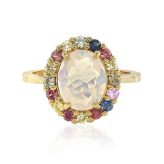 Anillo en plata con Ópalo de Welo