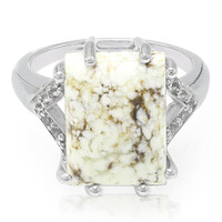 Anillo en plata con Magnesita