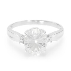 Anillo en plata con Petalita