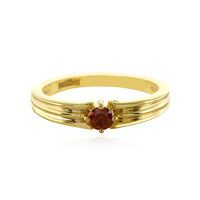 Anillo en plata con Diamante rojo I3