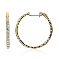 Pendientes en oro con Diamante I1 (H)  (CIRARI)