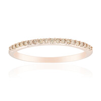Anillo en oro con Diamante rosa de Francia de Argyle SI1