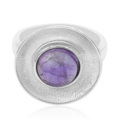 Anillo en plata con Amatista (MONOSONO COLLECTION)
