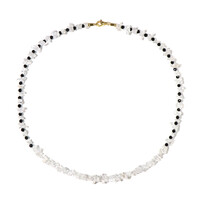 Collar en plata con Cuarzo blanco
