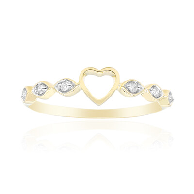 Anillo en oro con Diamante SI1 (G) (Annette)
