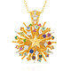 Collar en plata con Citrino (Gems en Vogue)