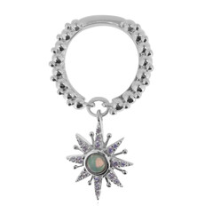 Anillo en plata con Ópalo de Welo (Dallas Prince Designs)