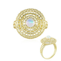 Anillo en oro con Ópalo de Welo (Ornaments by de Melo)