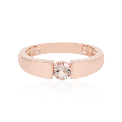 Anillo en plata con Morganita