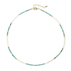 Collar en plata con Turquesa
