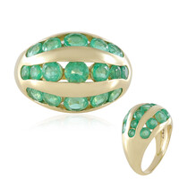 Anillo en oro con Esmeralda de Rusia (de Melo)