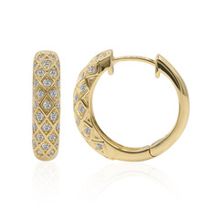 Pendientes en oro con Diamante SI1 (G)