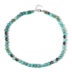Collar en plata con Turquesa de Arizona