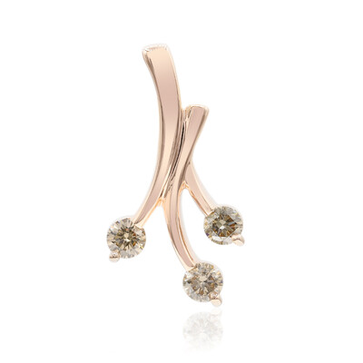 Colgante en oro con Diamante rosa de Francia de Argyle SI1 (Annette)