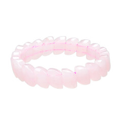 Brazalete con Cuarzo rosa