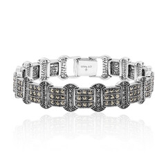 Brazalete en plata con Marcasita (Annette classic)