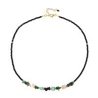 Collar en plata con Amazonita (Riya)