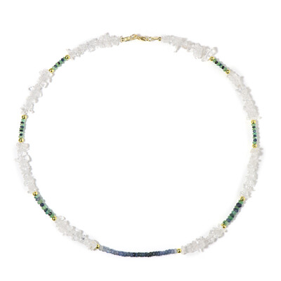 Collar en plata con Cuarzo blanco