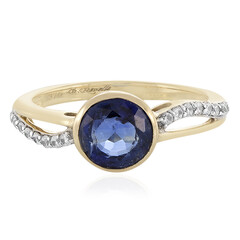 Anillo en oro con Cianita (La Revelle)