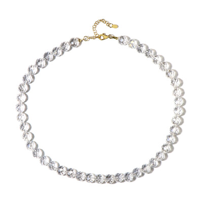 Collar en plata con Cuarzo Angel Aura