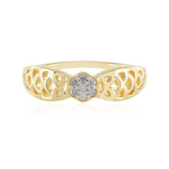 Anillo en plata con Diamante I2 (I)