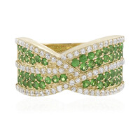 Anillo en oro con Tsavorita (Adela Gold)