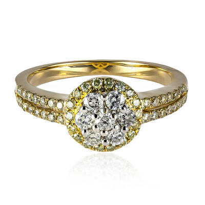 Anillo en oro con Diamante SI1 (H) (CIRARI)