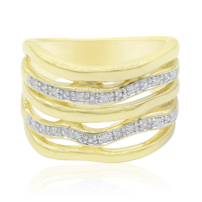 Anillo en plata con Diamante I1 (G) (Annette)