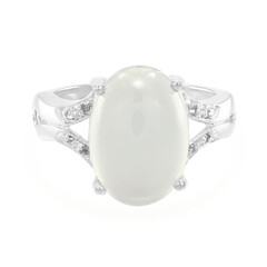 Anillo en plata con Calcedonia de Turquía