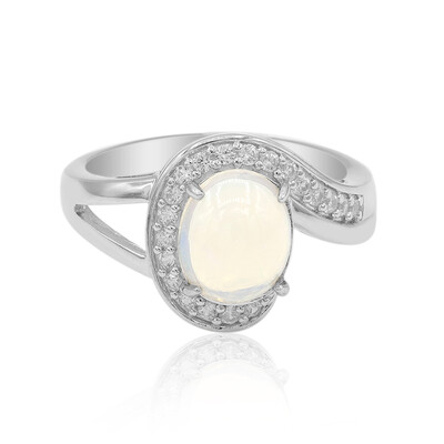 Anillo en plata con Ópalo de Welo