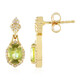 Pendientes en plata con Esfena