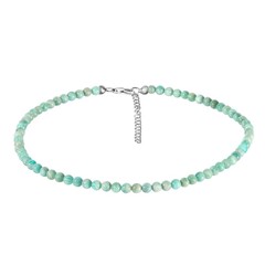 Collar en plata con Amazonita
