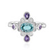 Anillo en plata con Zircón de Ratanak Kirí (Adela Silber)