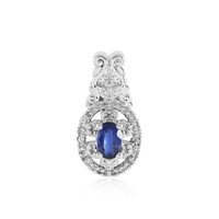 Colgante en plata con Cianita de Nepal (Adela Silber)