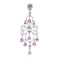 Colgante en plata con Amatista
