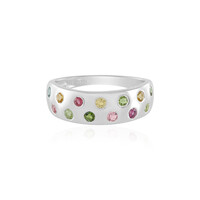 Anillo en plata con Turmalina