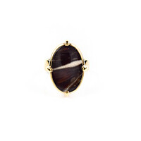Anillo en plata con Ágata Prairie