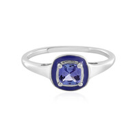 Anillo en plata con Tanzanita