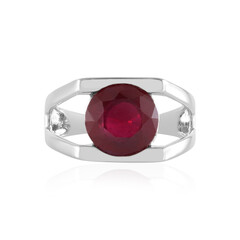 Anillo en plata con Rubí de Madagascar (de Melo)