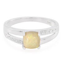 Anillo en plata con Ópalo de Kalimaya