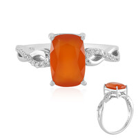 Anillo en plata con Ónix rojo