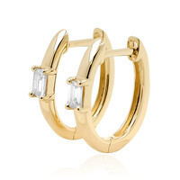 Pendientes en oro con Diamante SI2 (G)  (de Melo)
