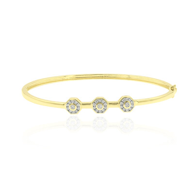 Brazalete en oro con Diamante SI2 (G)  (Annette)