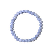 Brazalete con Ágata de lazo azul