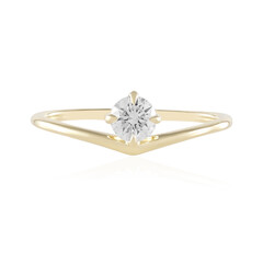 Anillo en oro con Diamante IF (G)  (de Melo)